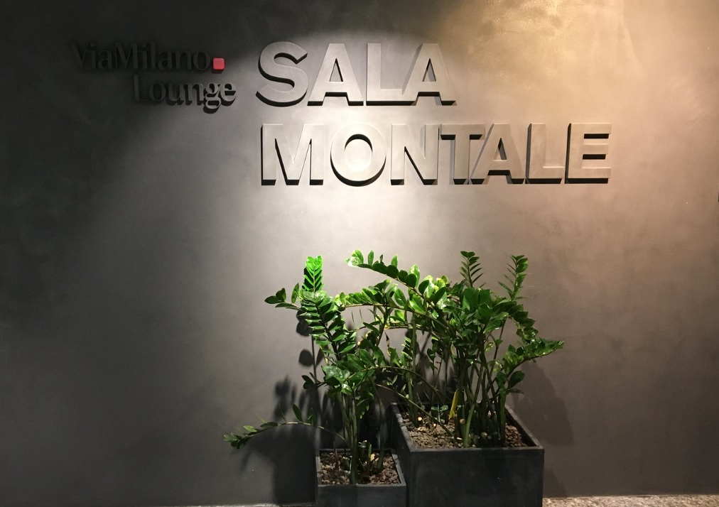 イタリア　マルペッサ空港　SALA MONTALE LOUNGEラウンジ